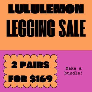 Lululemon Legging Sale